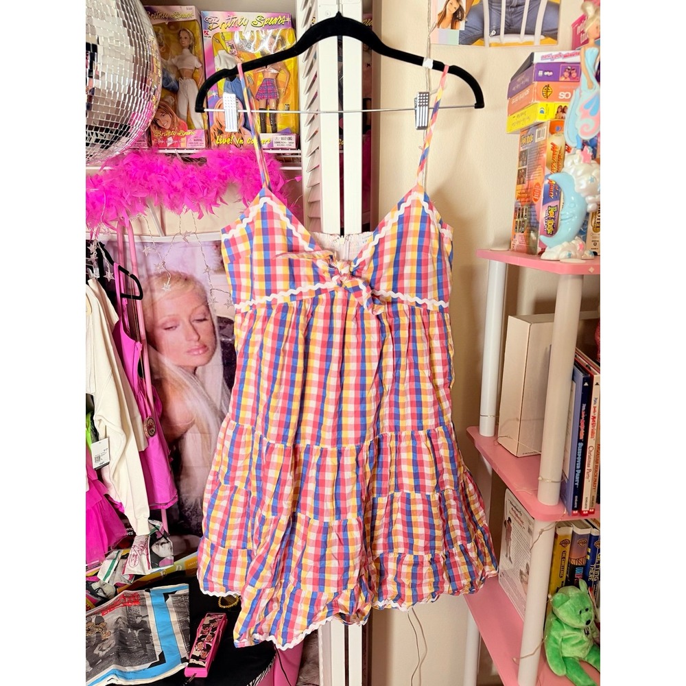 English Factory Gingham Size Medium dress‎ - Picture 6 of 6